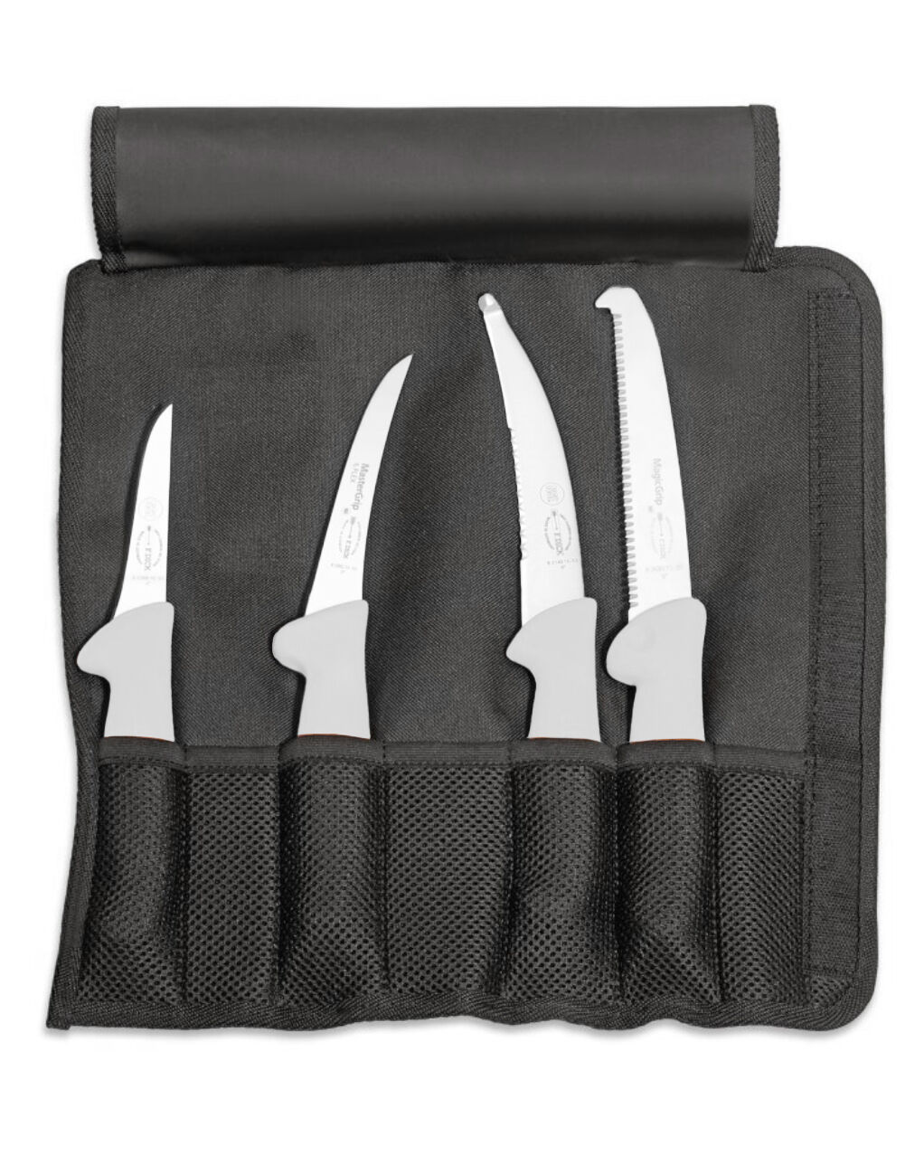 Dick Textil-Rolltasche Jagd leer (schwarz)