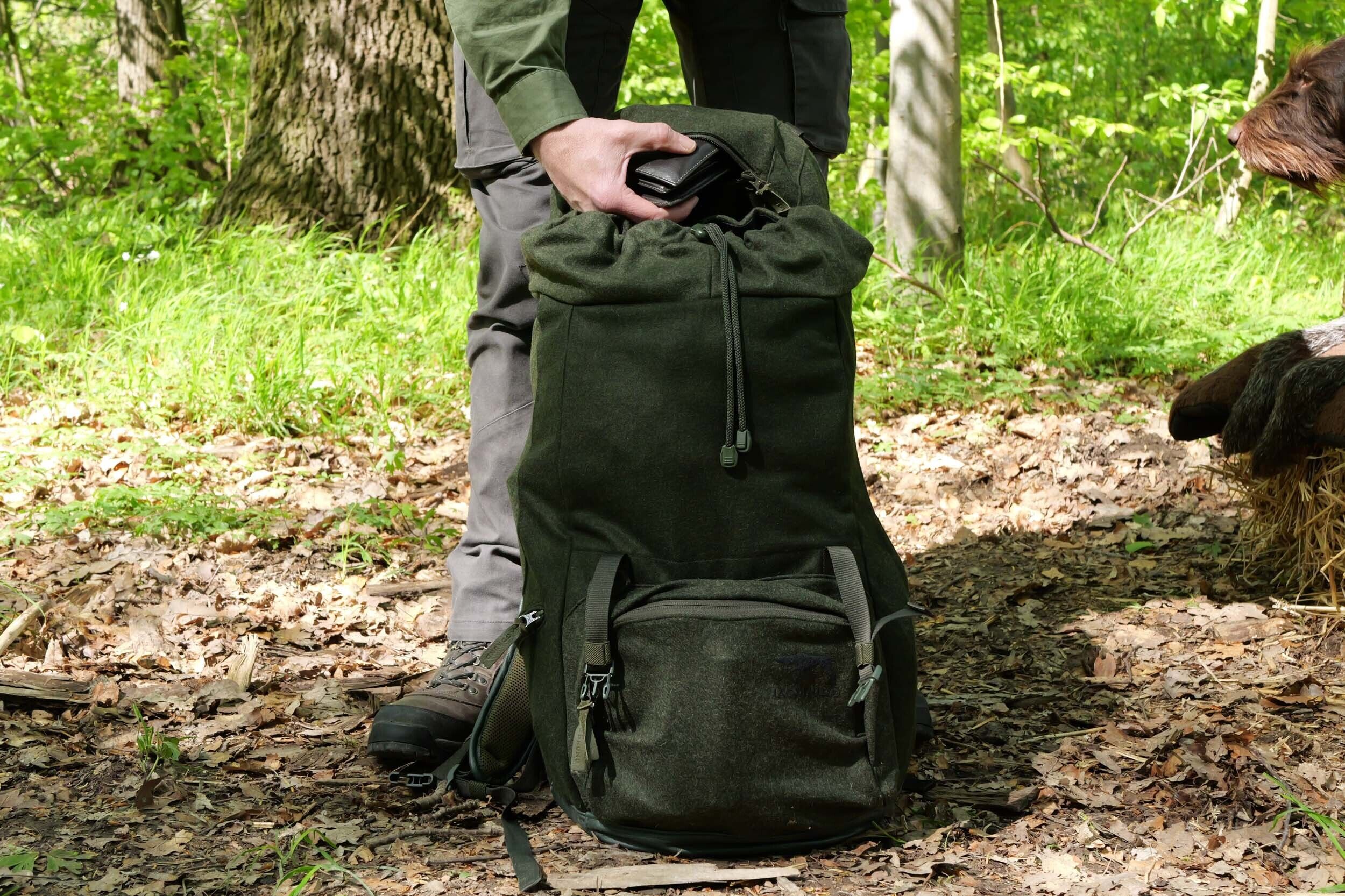 Jagdhund Staufen Lodenrucksack