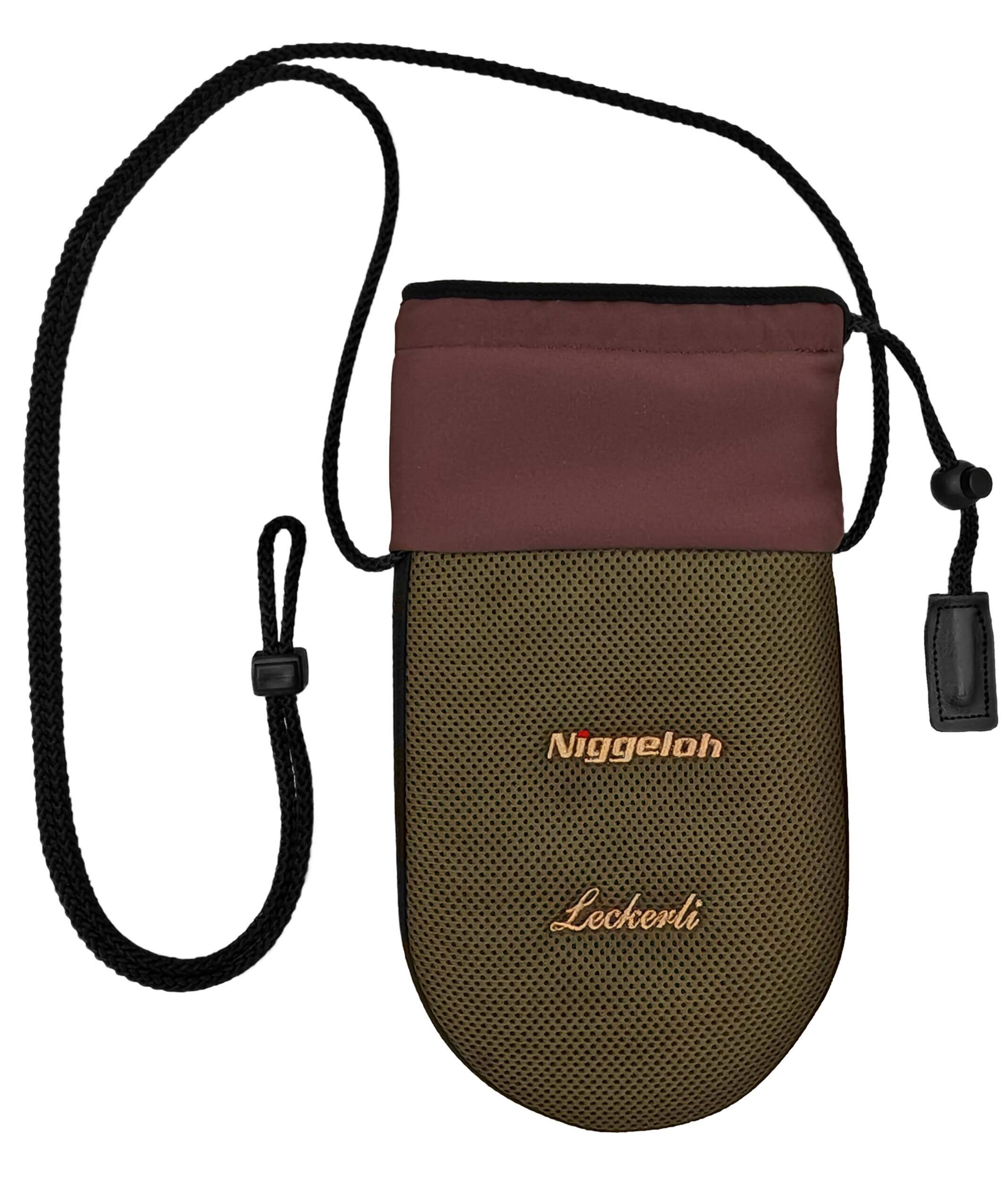 Niggeloh Leckerli-Tasche Quick, groß (oliv/braun)