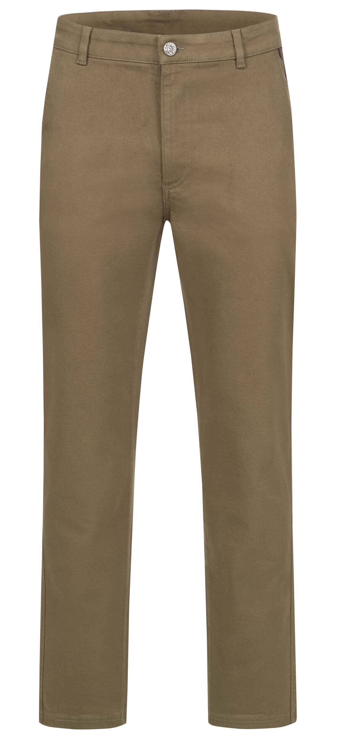 Blaser Denim Stretch-Chino Tom (dunkeloliv)
