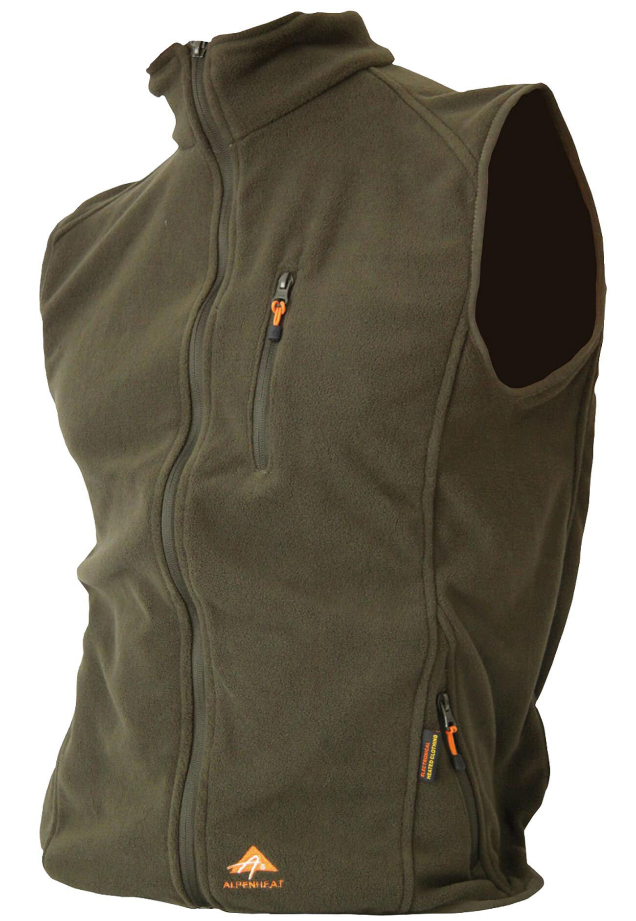 Alpenheat Heizweste Fire-Fleece AJ4G (grün)