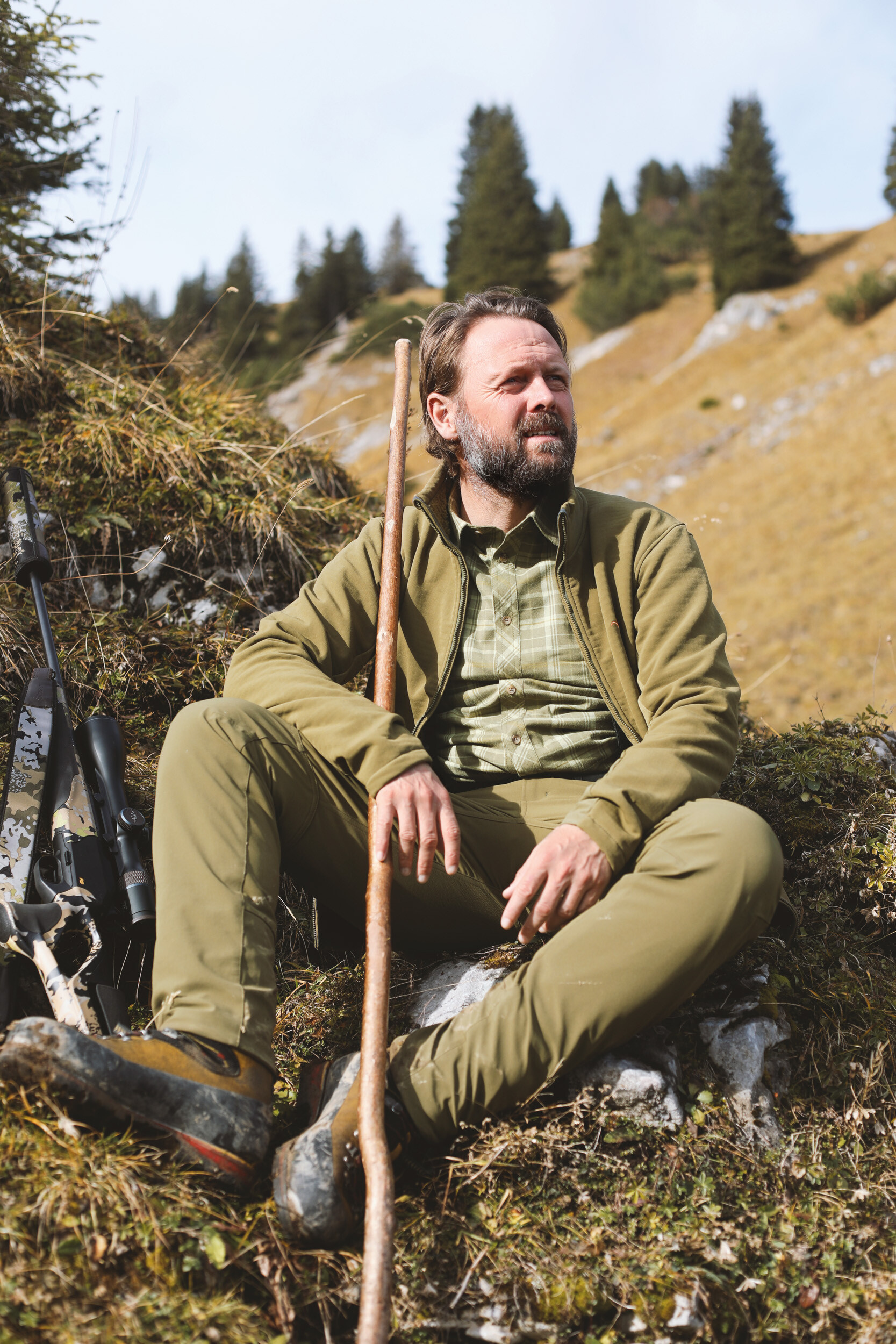 Blaser Flash Midlayer Jacke (oliv) Blaser Flash Midlayer Jacke (oliv)