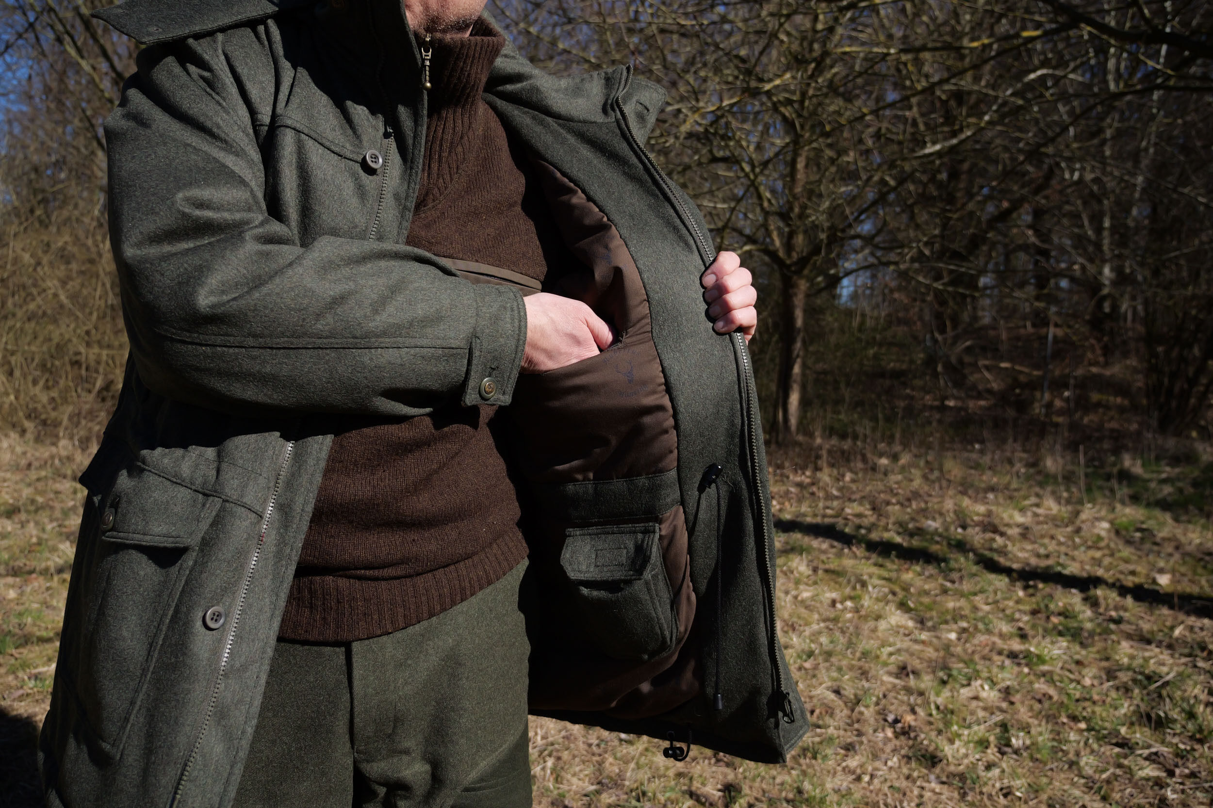 Hubertus Lodenjacke Forest (oliv)