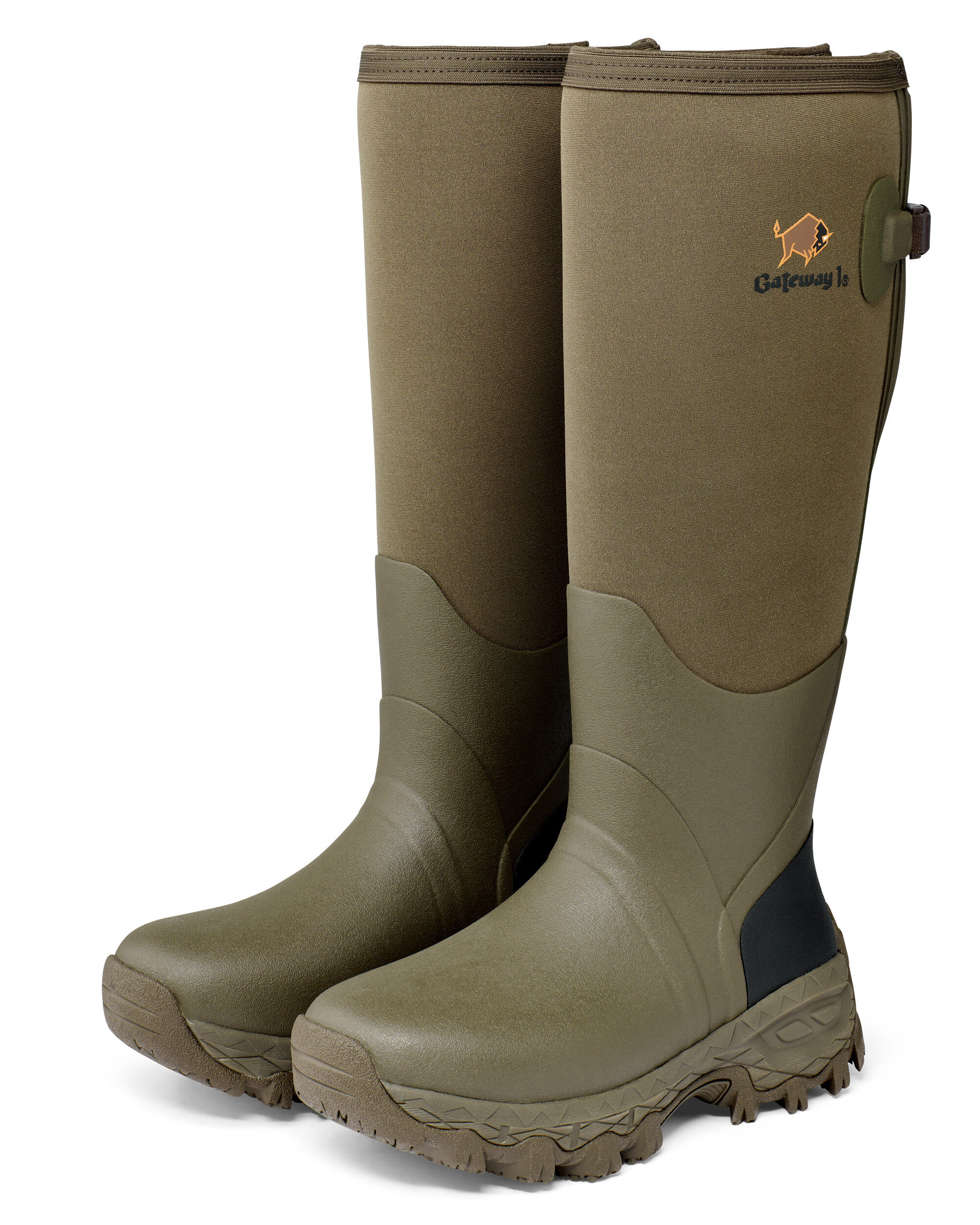 Gateway1 Woodwalker Lady 17" 4mm Gummistiefel (Walnut) Gateway1 Woodwalker Lady 17" 4mm Gummistiefel (Walnut)