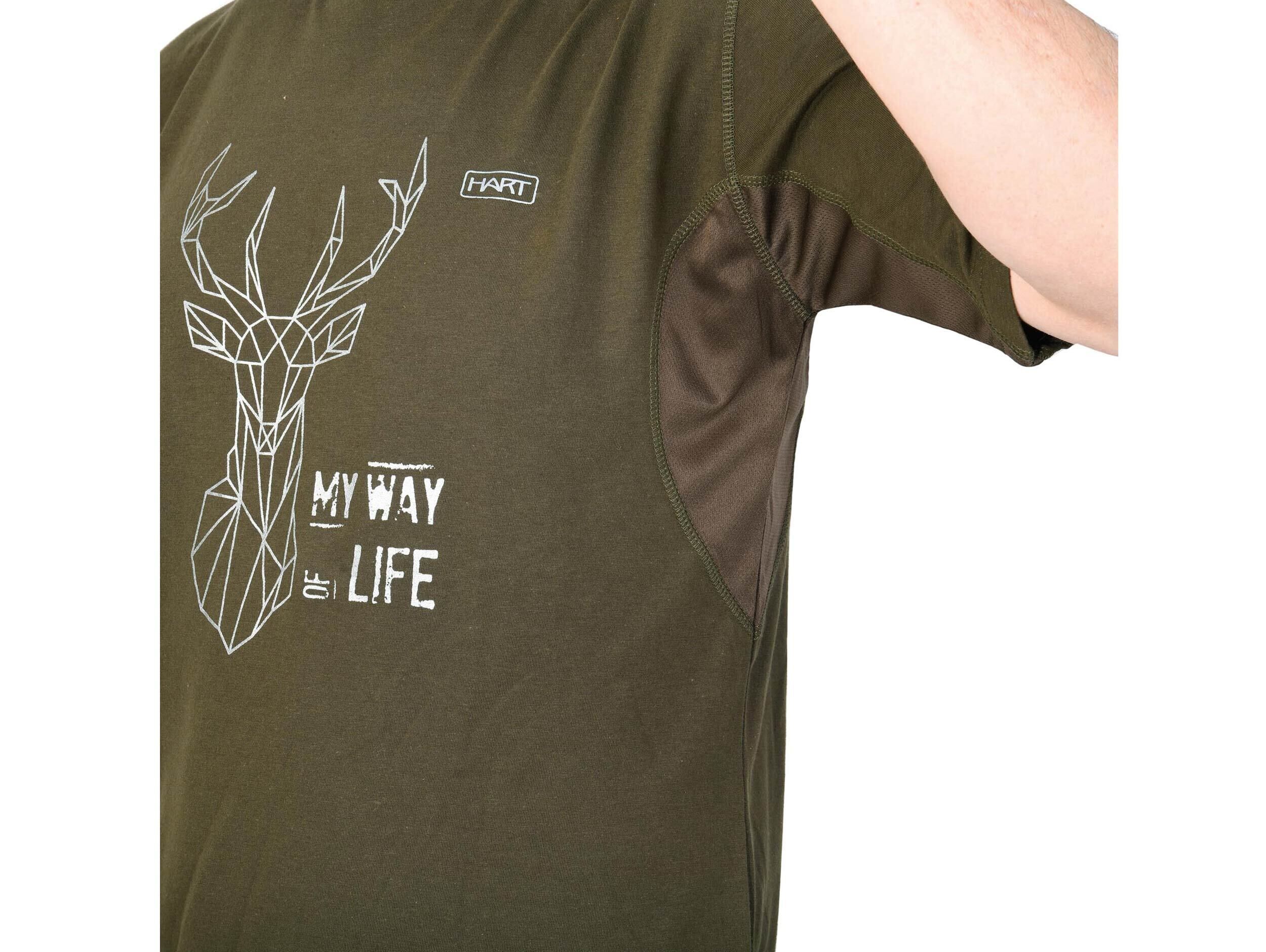 Hart Branded Deer T-Shirt (grün) Hart Branded Deer T-Shirt (grün)