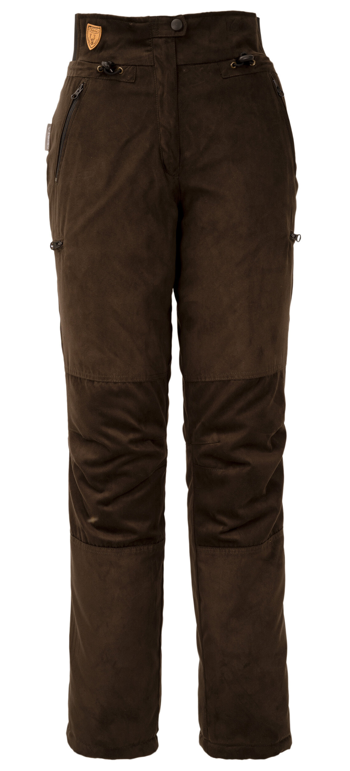 Hubertus Ladies Microhose Nordkap (oliv/braun)