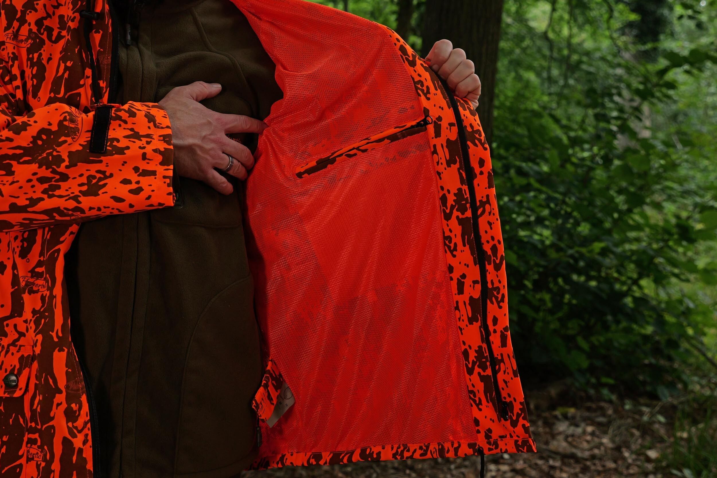 Hubertus Warn-Überjacke Drückjagd (orange) Hubertus Warn-Überjacke Drückjagd (orange)