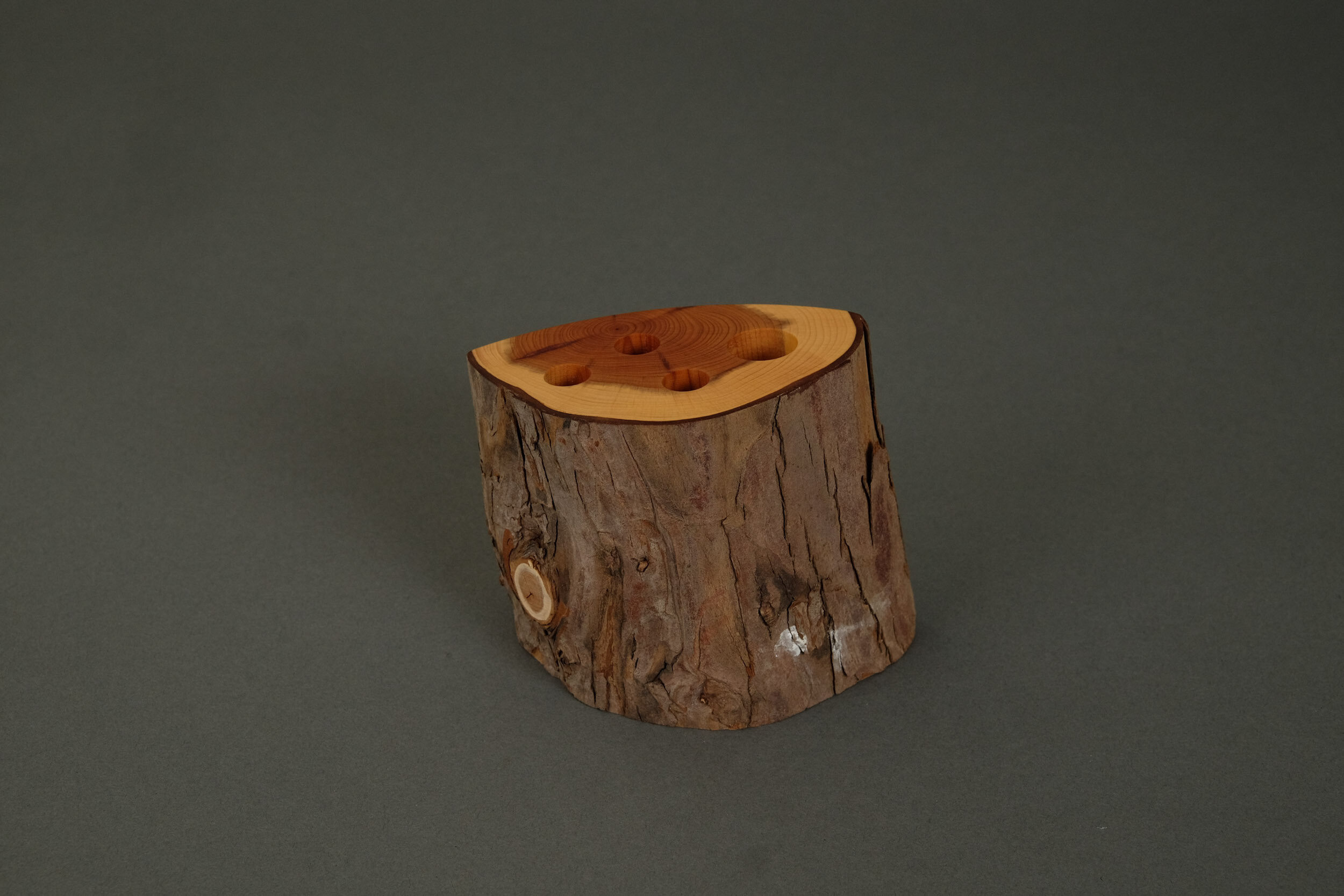 Edler Holz-Stiftehalter Stifthirt Nr. 18 (Eibe)