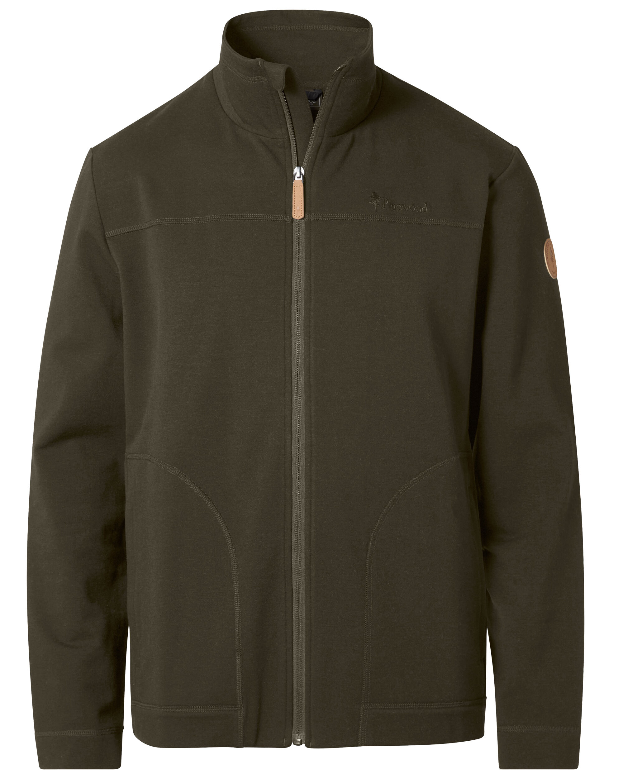 Pinewood Finnveden Wollfleecejacke (Mossgreen)