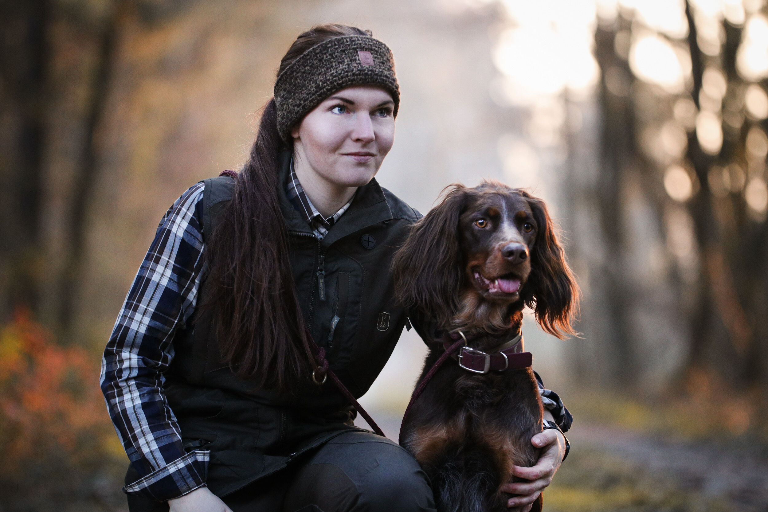 Deerhunter Lady Knitted Stirnband (Art green)
