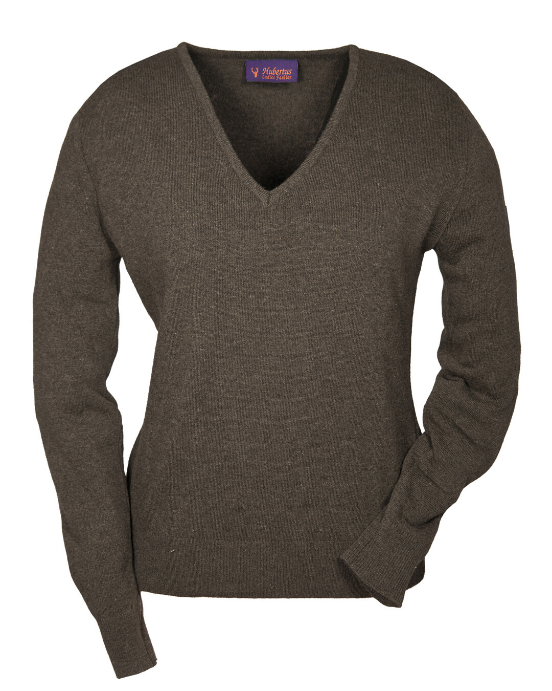Hubertus Ladies Wollpullover (braun)