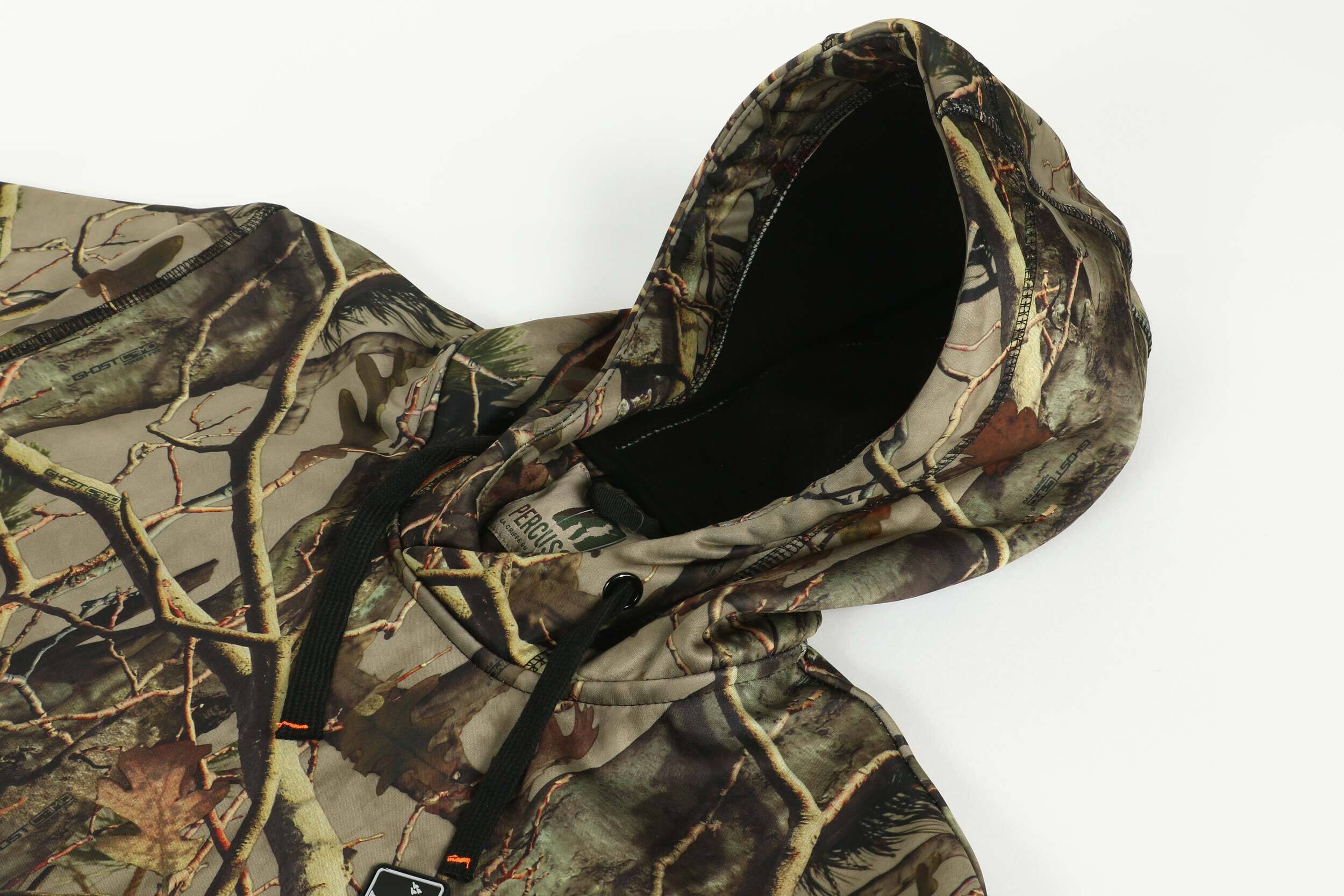 Percussion Softshell-Kapuzenhoodie (Forest Evo)