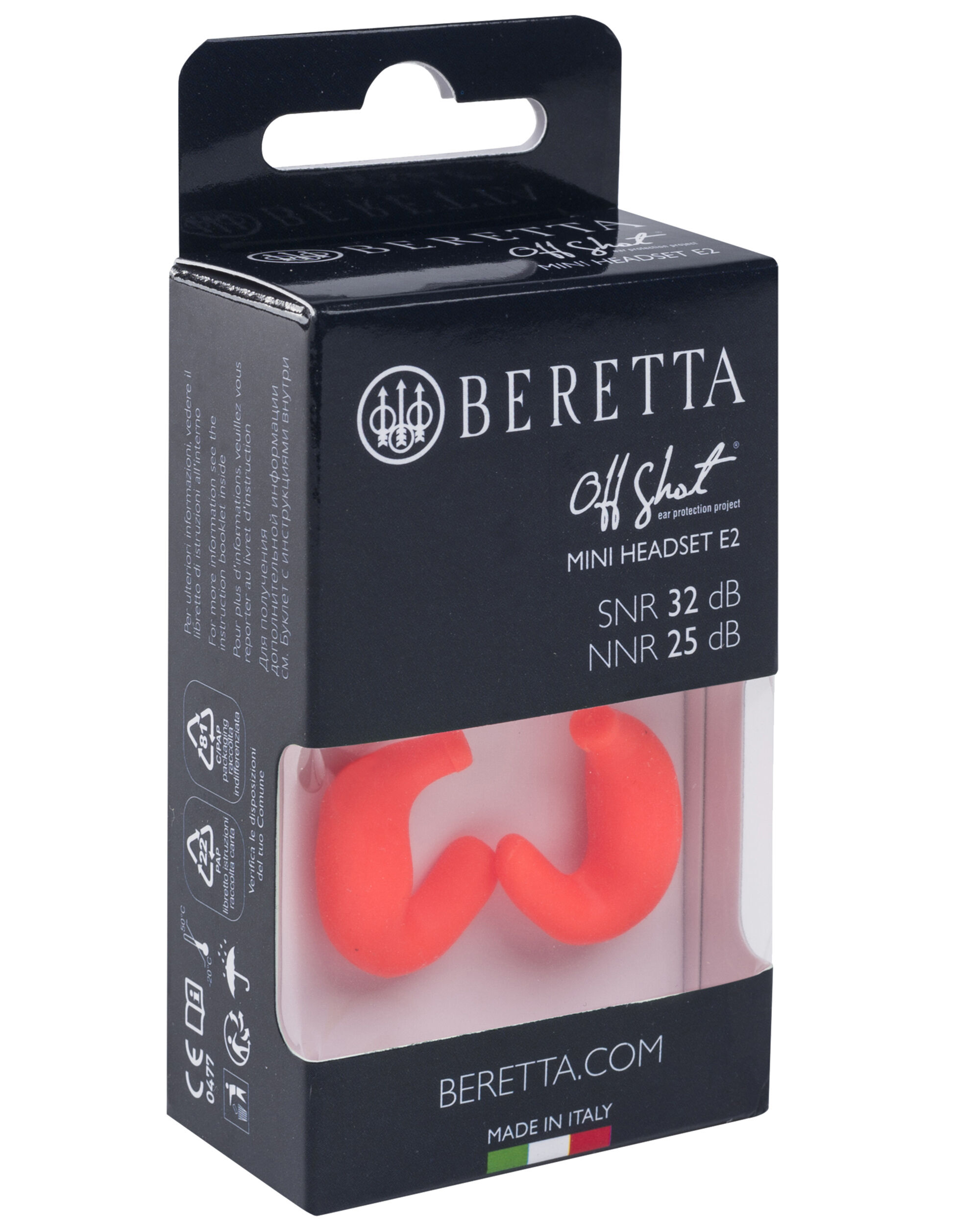 Beretta Ohrstöpsel Mini Headset E2 passiv