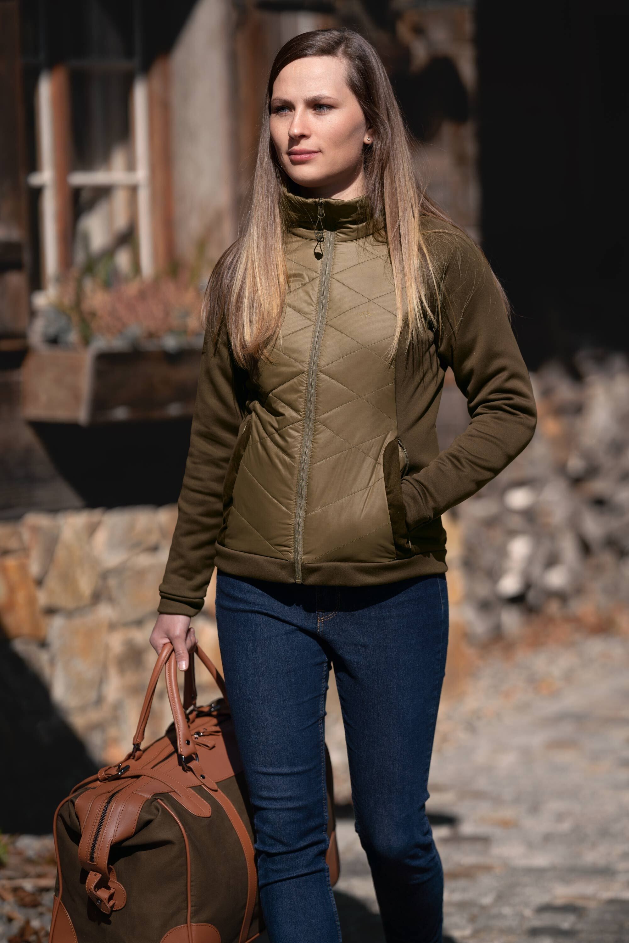 Blaser Damen-Fleecejacke Kerstin (braun)