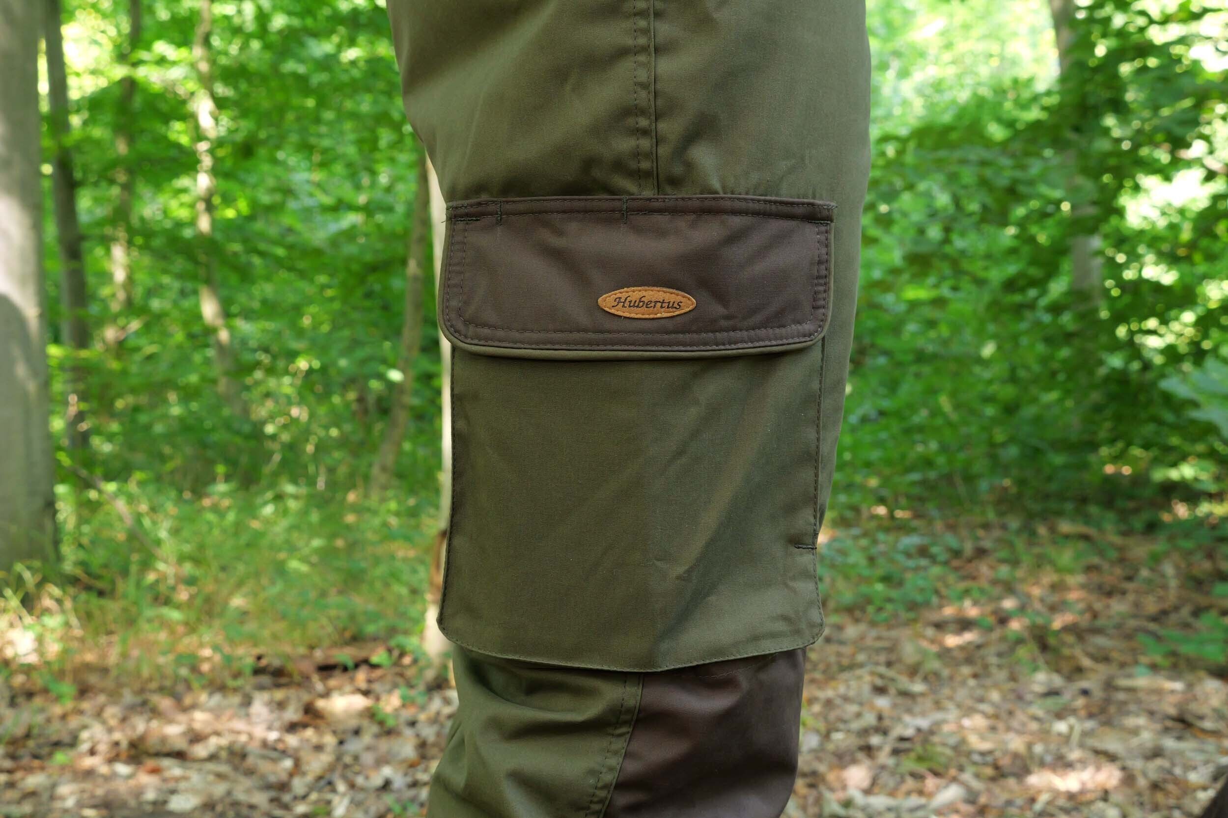 Hubertus Outdoorhose OS 50 Membran Blattschuss (oliv/braun)