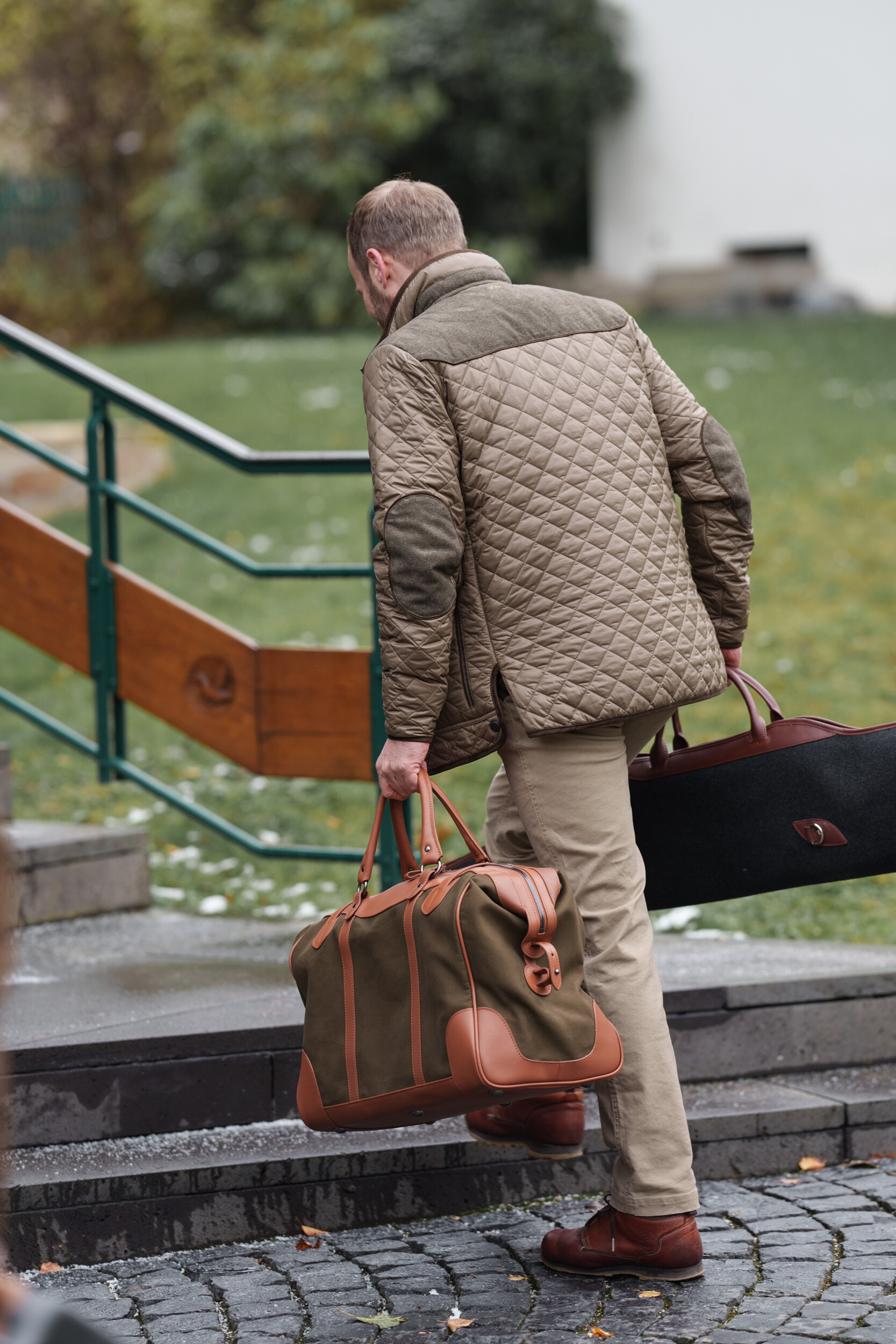 Blaser Weekender Twill/Leder (30 l) Blaser Weekender Twill/Leder (30 l)