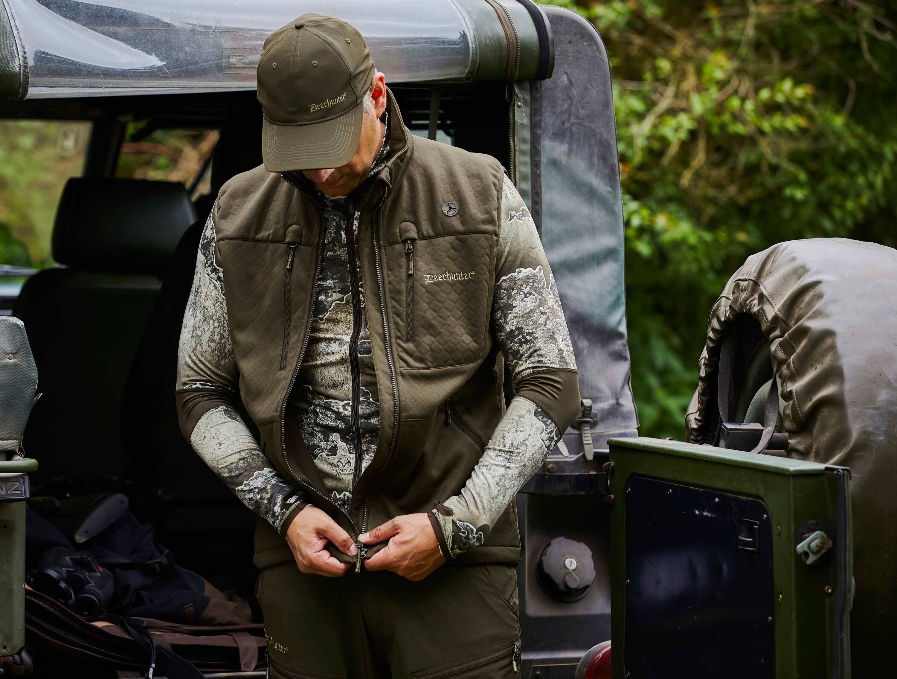 Deerhunter Excape Softshell-Weste (Art Green)