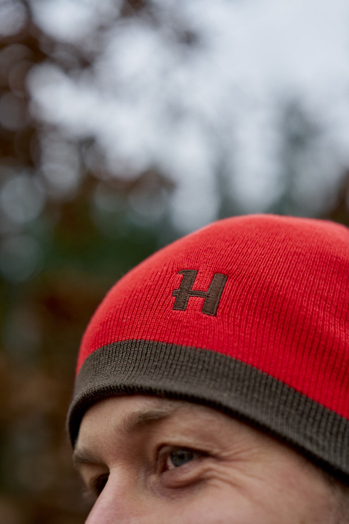 Härkila Aspire Reversible Beanie (Brown/Red) Härkila Aspire Reversible Beanie (Brown/Red)