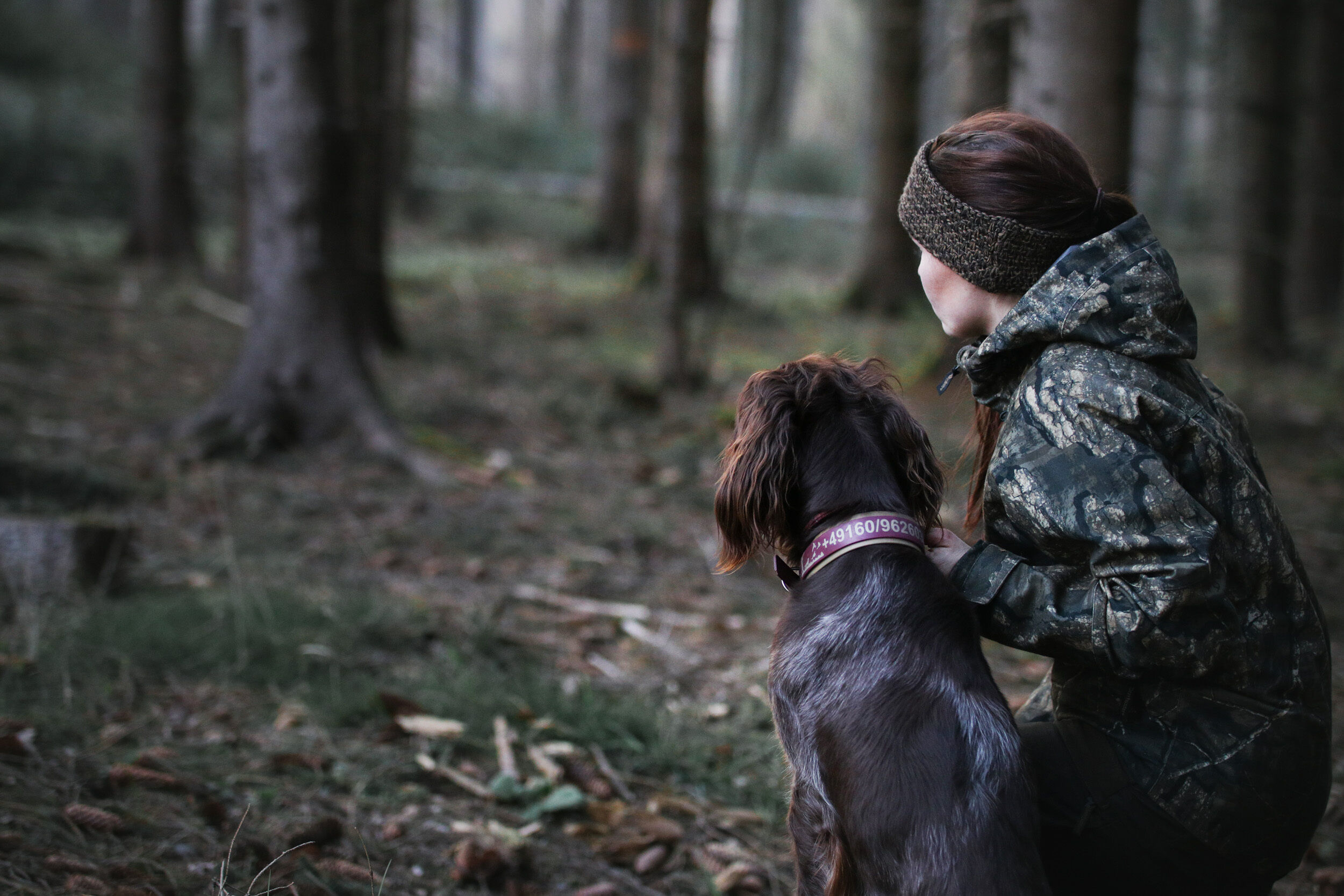 Deerhunter Lady Knitted Stirnband (Art green)