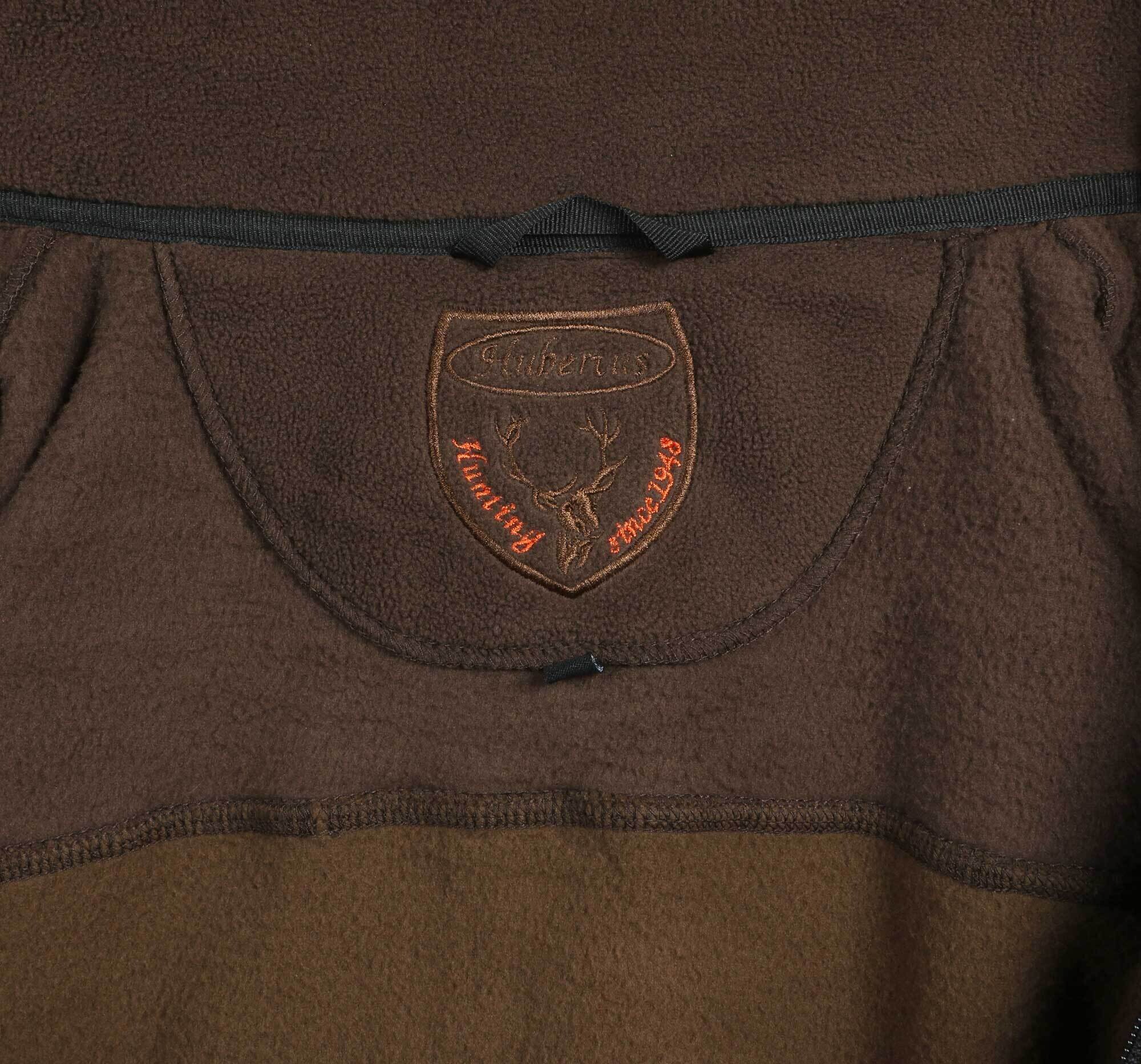 Hubertus Fleecejacke Eifel (oliv/braun)