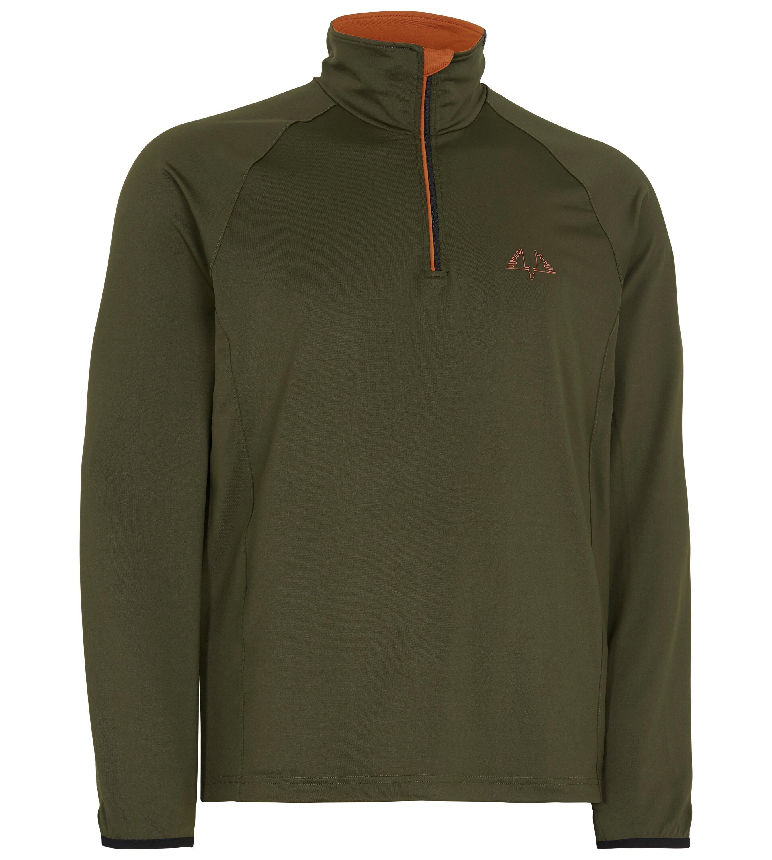 Swedteam Ridge Antibite M Sweater Half-zip (Forest Green)