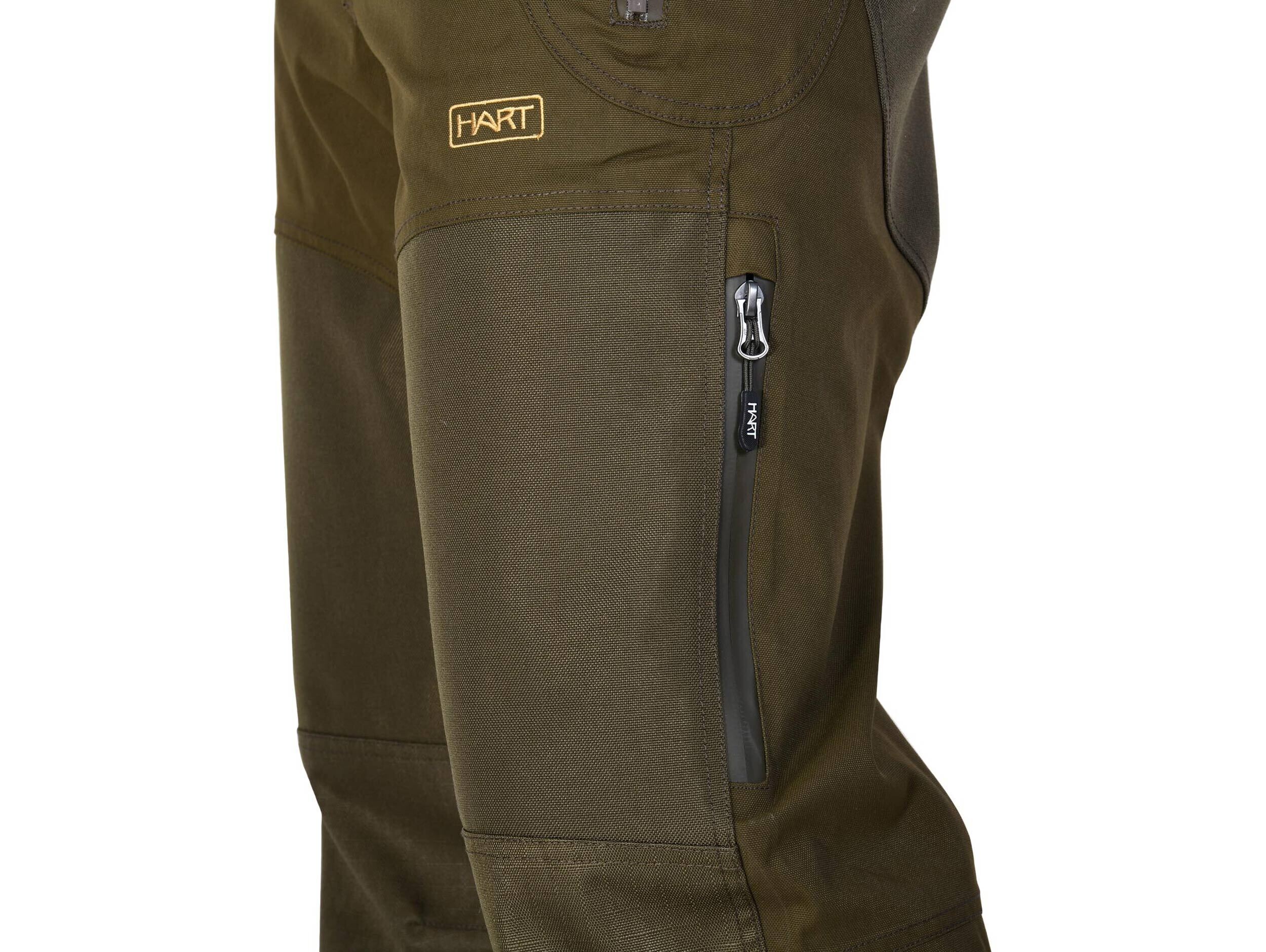 HART Bieterland T Jagdhose Für Herren | Grün, Micro-Toplon-Gewebe | Wasserdicht (8.000 Mm) & Atmungsaktiv
