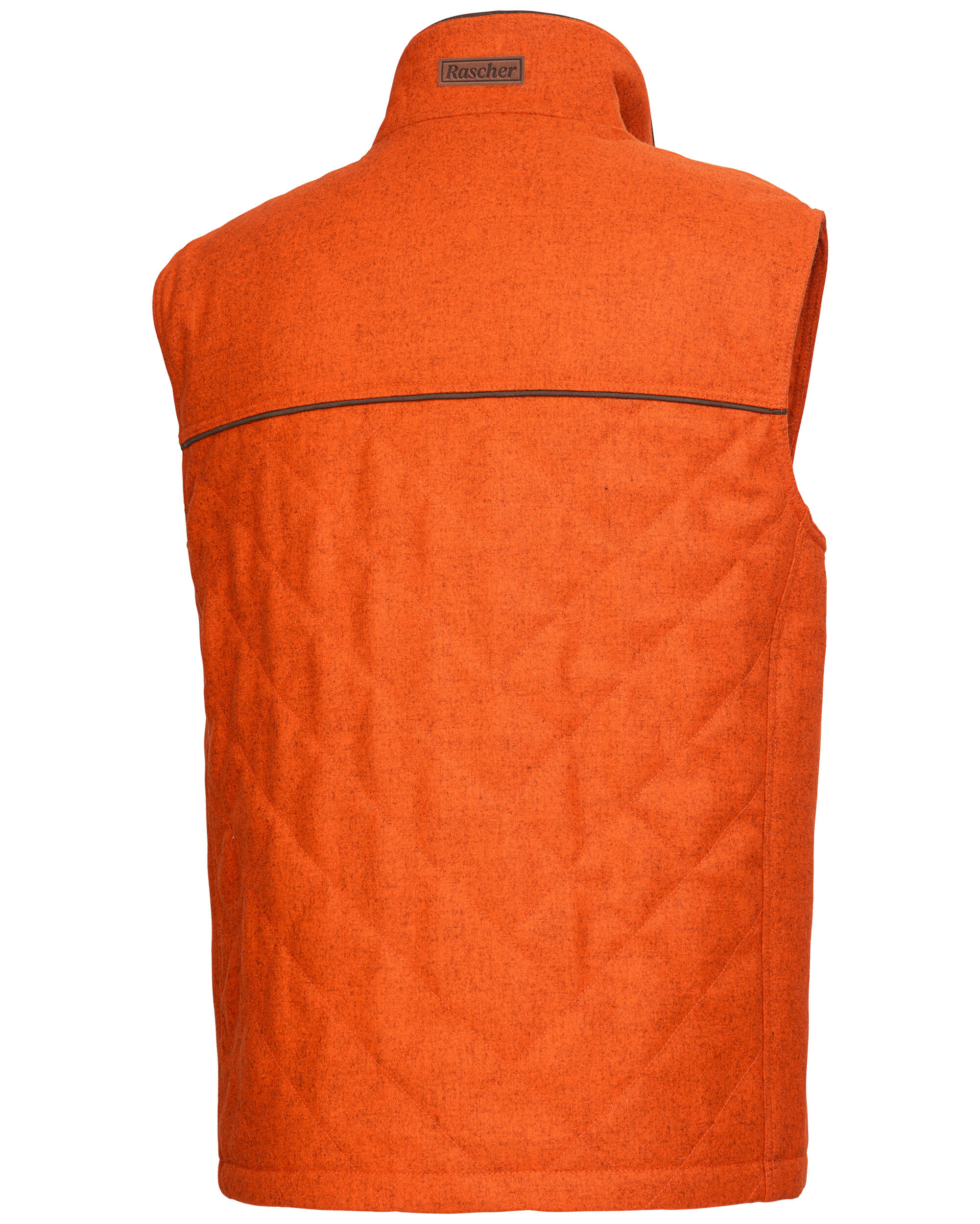Rascher Signal-Lodensteppweste Prestige (orange-melange) Rascher Signal-Lodensteppweste Prestige (orange-melange)