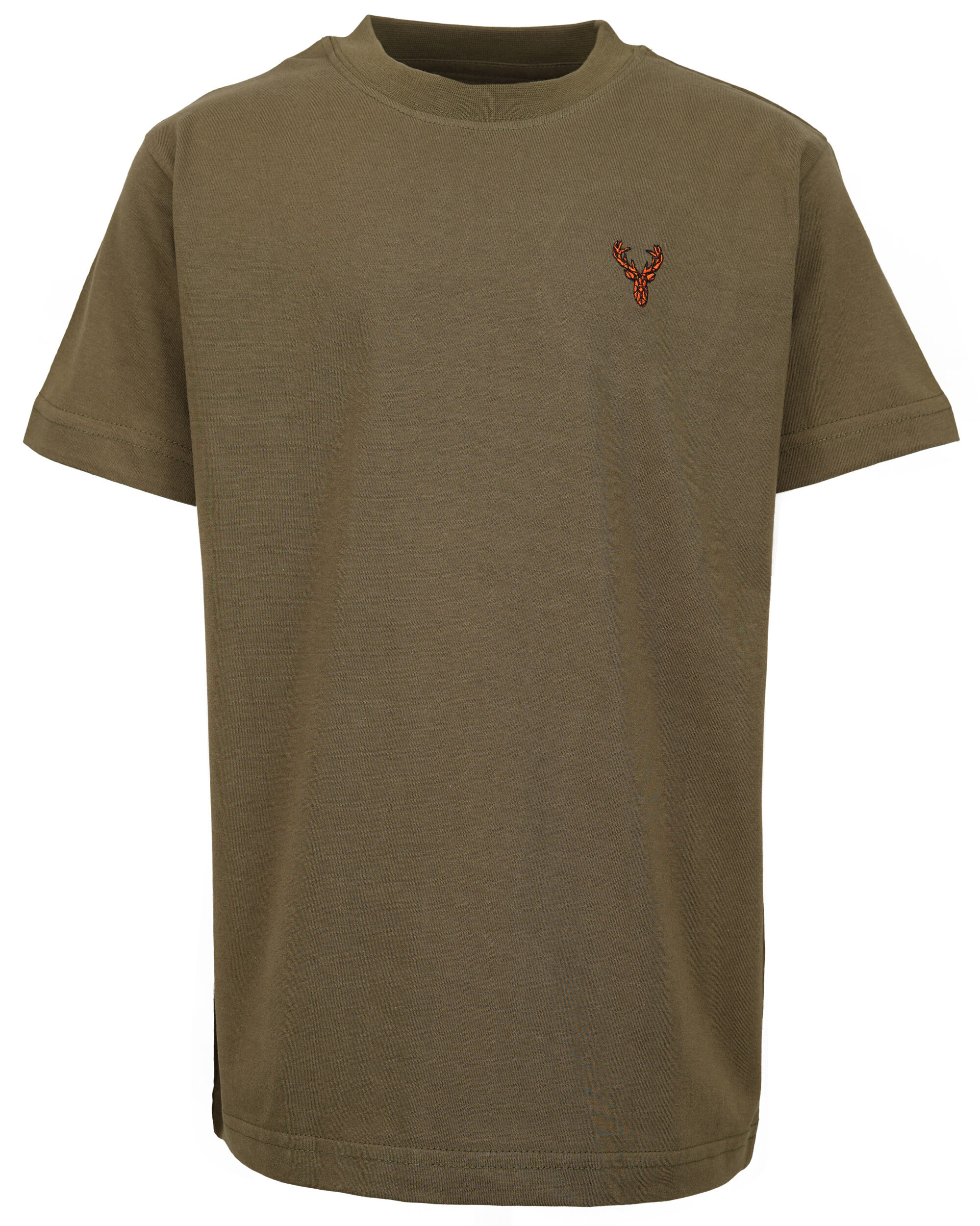 Hubertus Kinder-T-Shirt Hirsch-Stick (schilf)