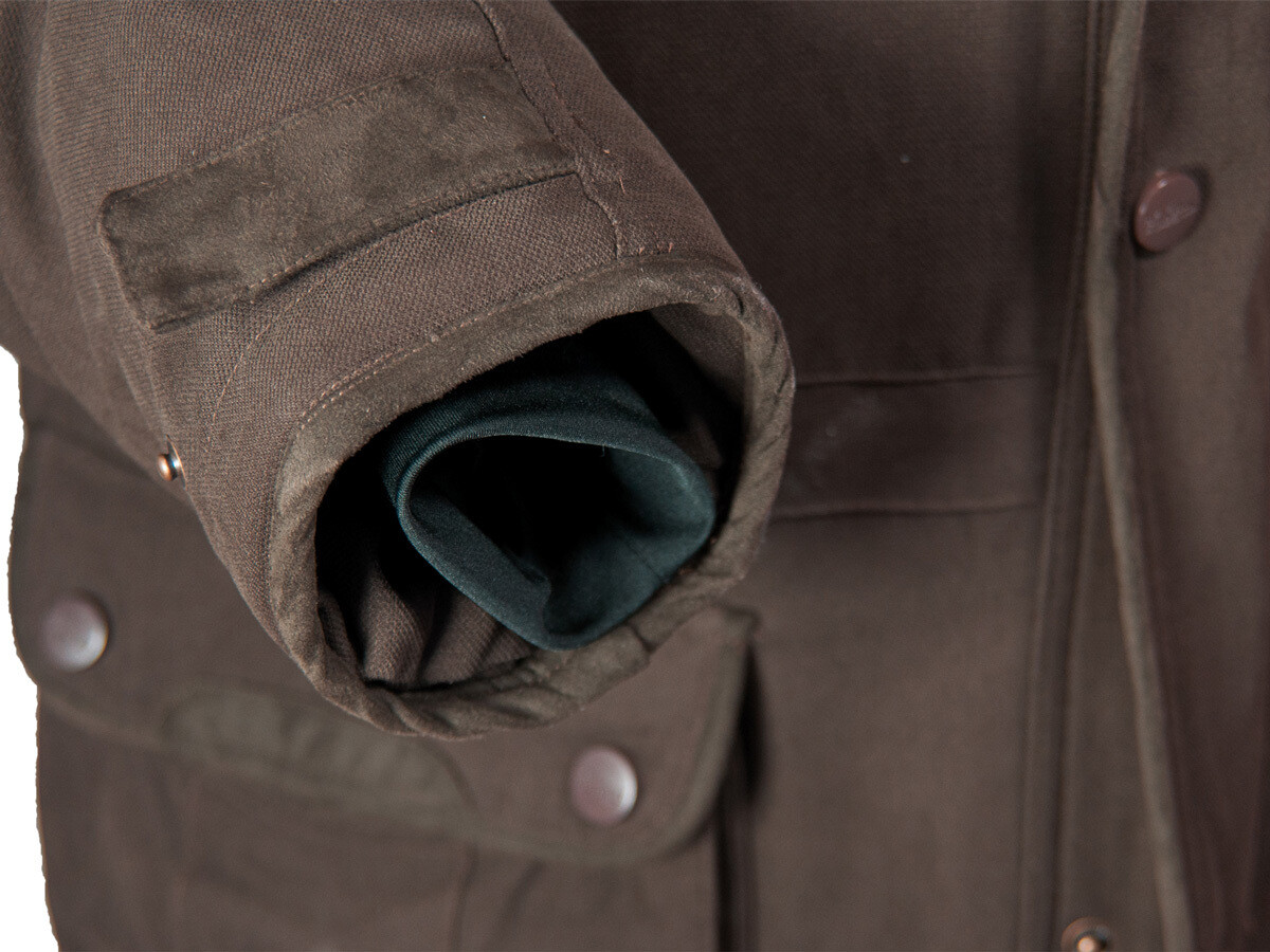 Hubertus Thermo-Jagdjacke OS 60 Miporex (vintage brown)