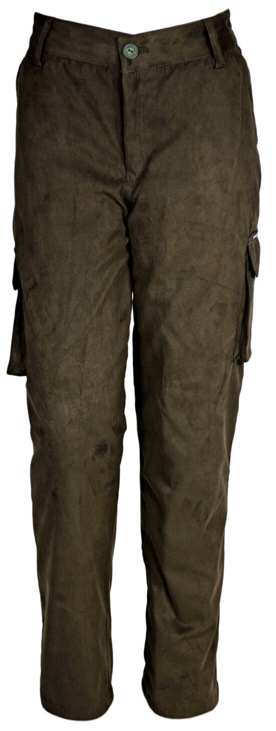 Hubertus Kinder Microvelours-Hose (dunkelgrün)