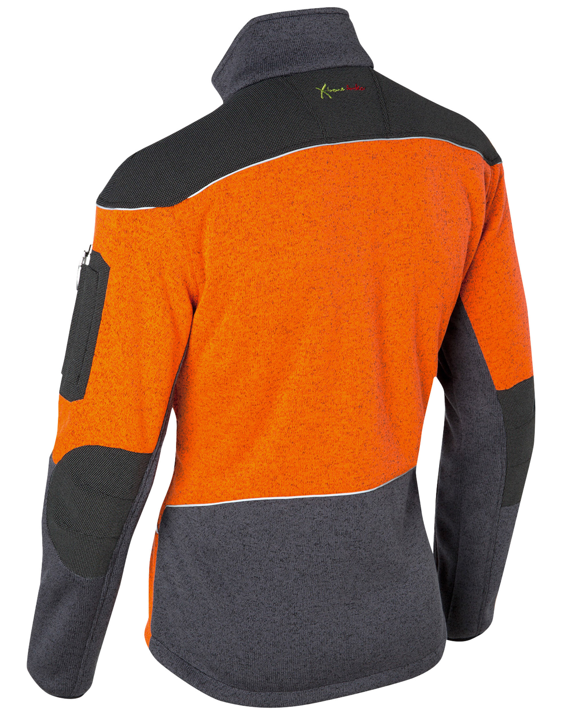 PSS X-treme Arctic Faserstrickjacke (grau/orange)