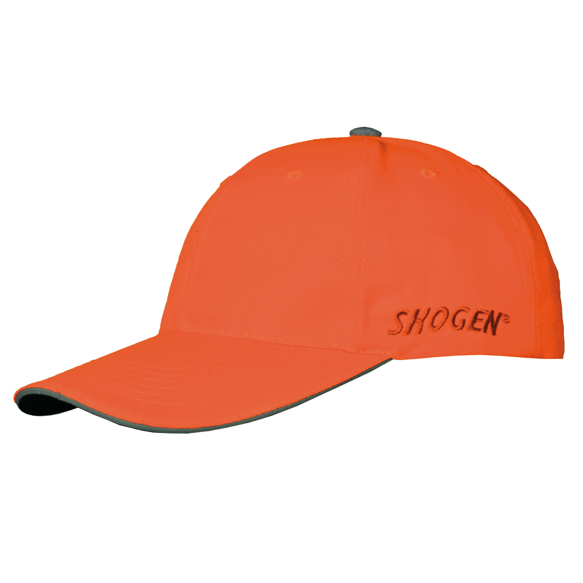 Skogen Basecap mit Logo-Stickerei (orange)