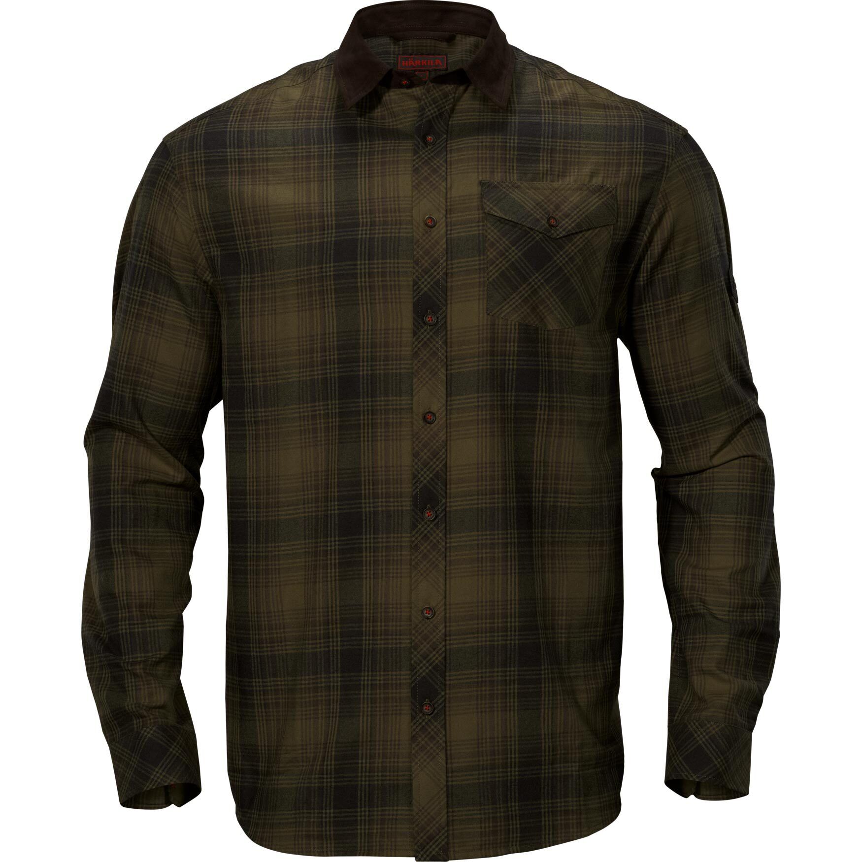 Härkila Driven Hunt Flanellhemd (Olive green check) Härkila Driven Hunt Flanellhemd (Olive green check)