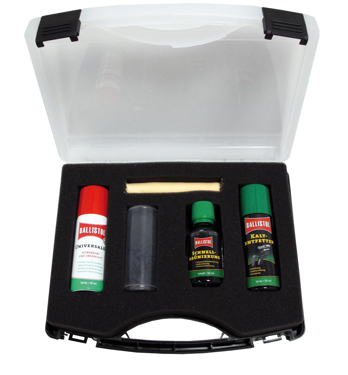 Ballistol Schnellbrünierung Set (5 teilig)