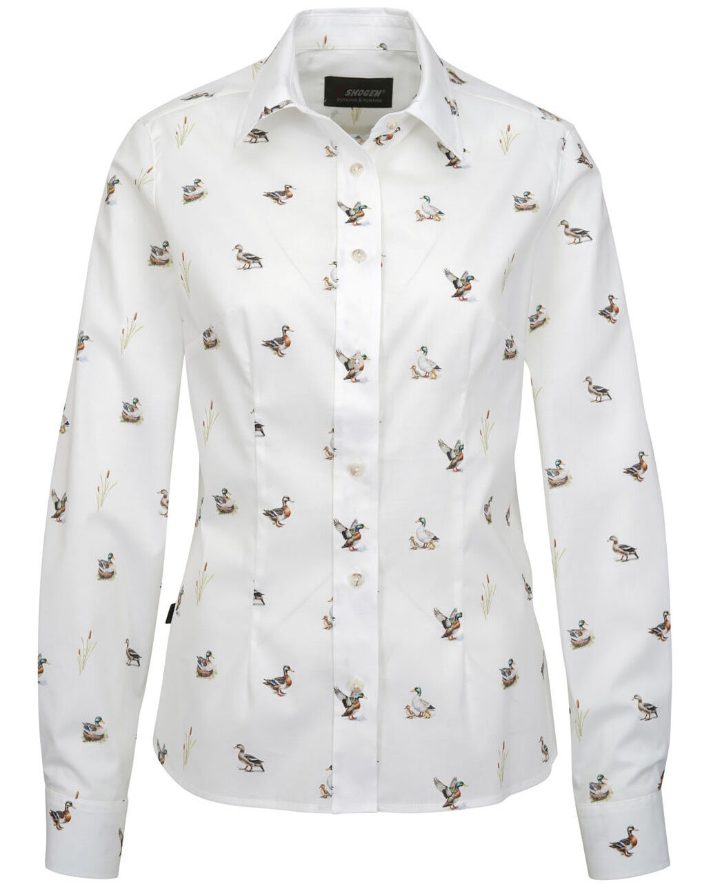 Skogen Bluse Ente (weiß)