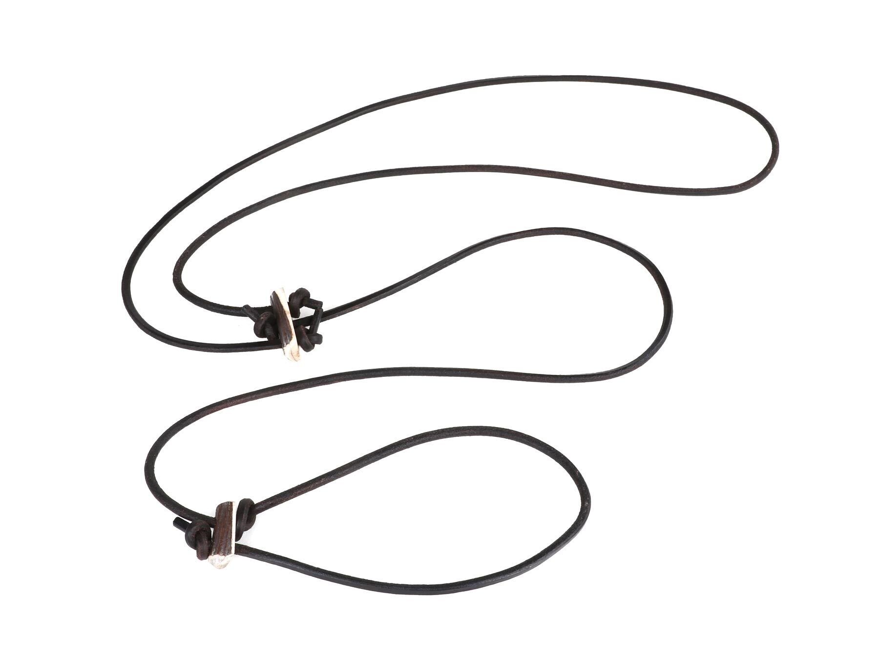 Mystique Lautlose Jagdleine aus Leder (braun) Mystique Lautlose Jagdleine aus Leder (braun)