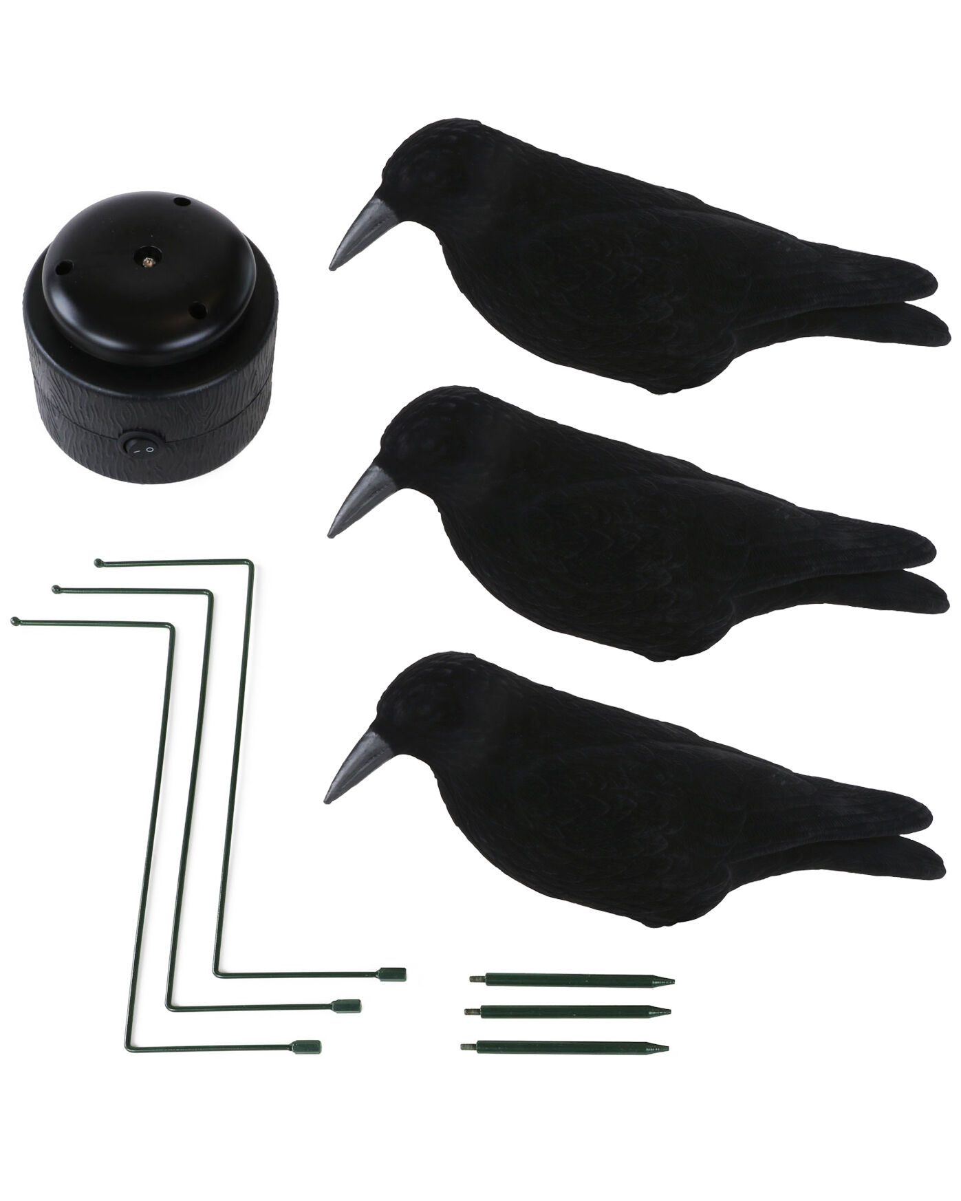 Krähenmagnet (inkl 3 Lockkrähen)