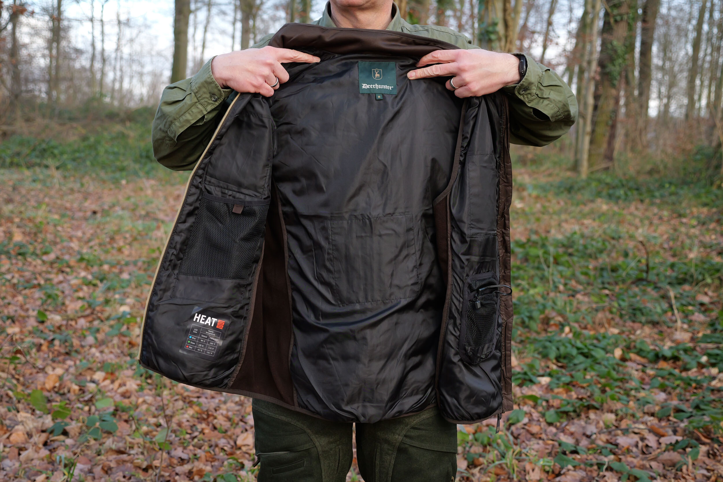 Deerhunter Heat Padded Heizweste (Wood) Deerhunter Heat Padded Heizweste (Wood)