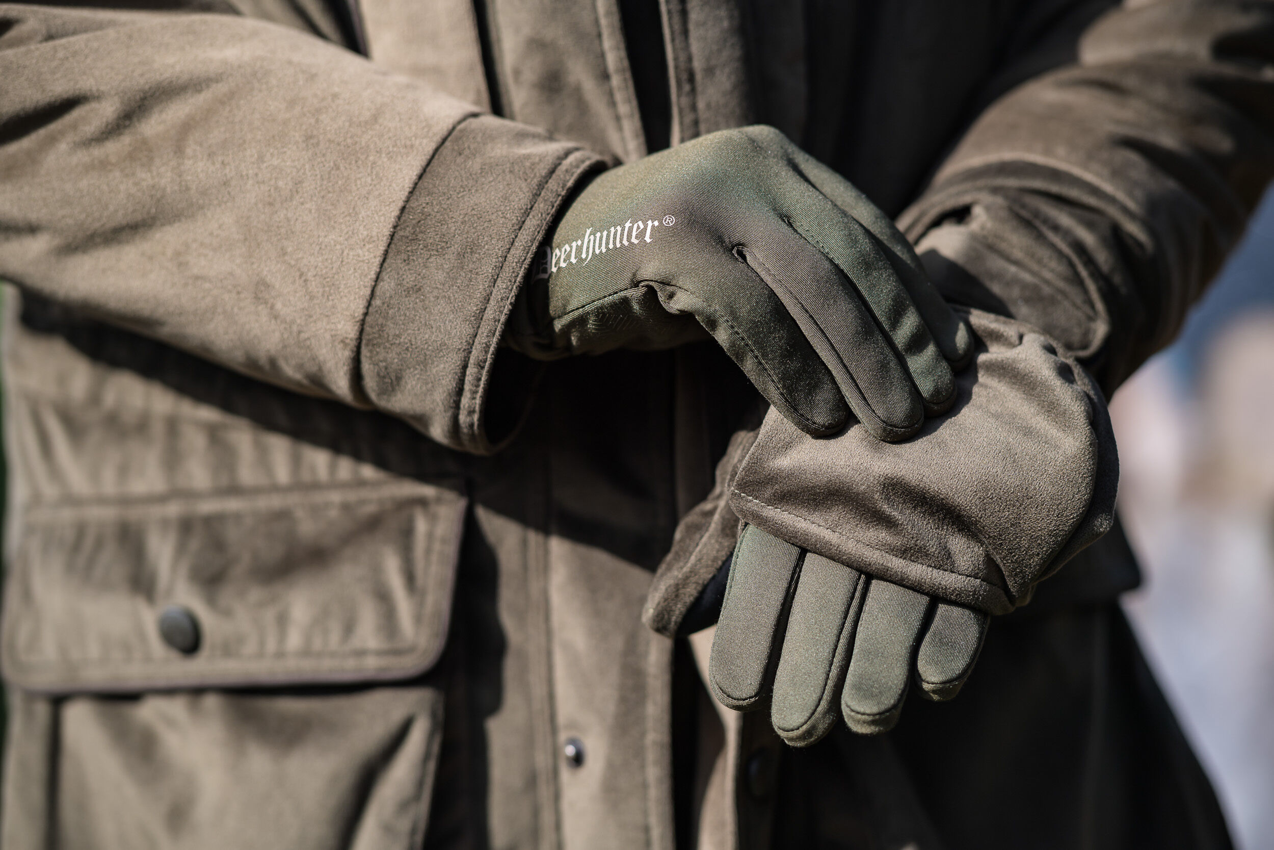 Deerhunter Rusky Silent Handschuhe (peat) Deerhunter Rusky Silent Handschuhe (peat)