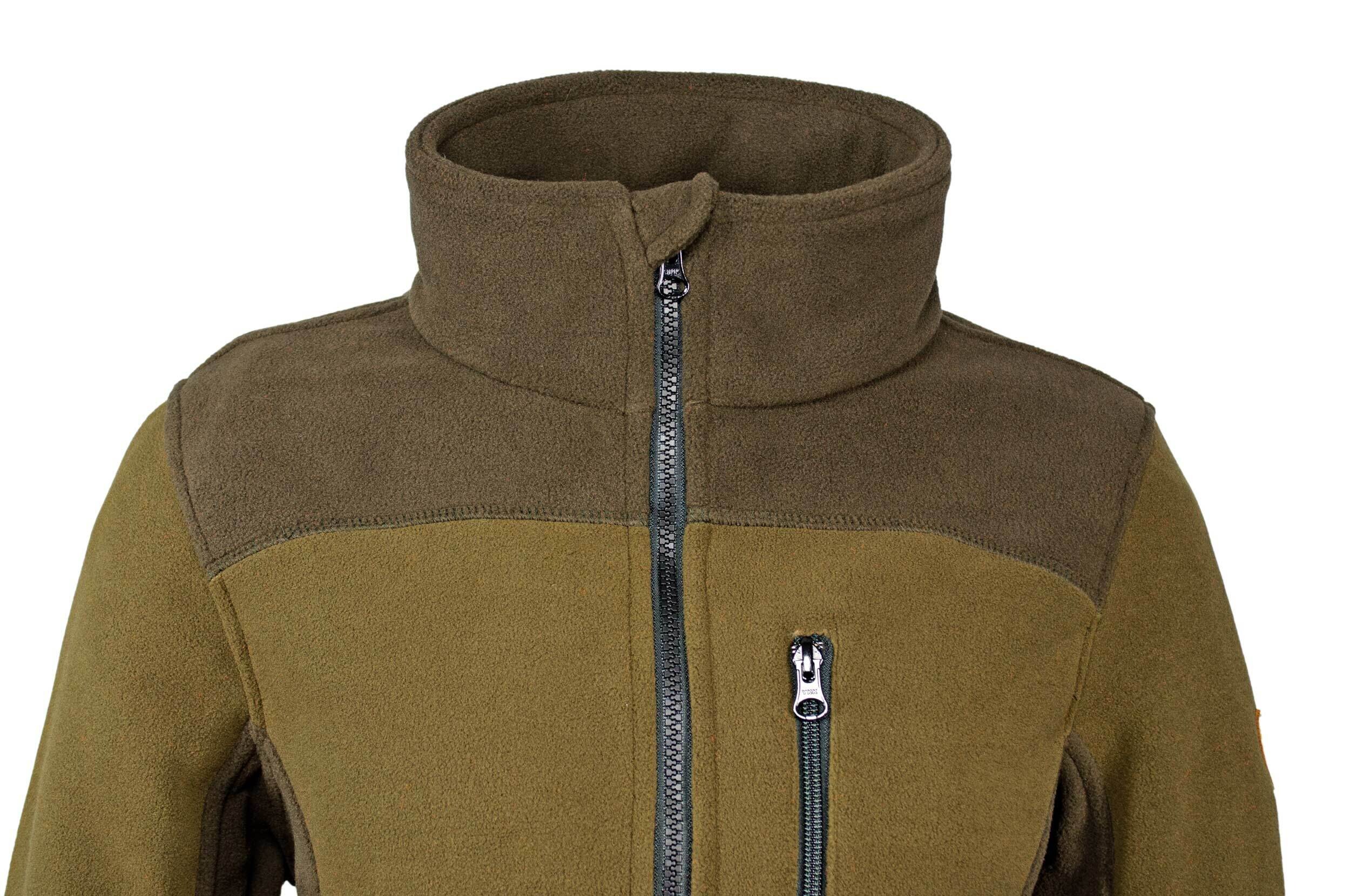 Hubertus Damen-Fleecejacke Eifel (oliv/braun)