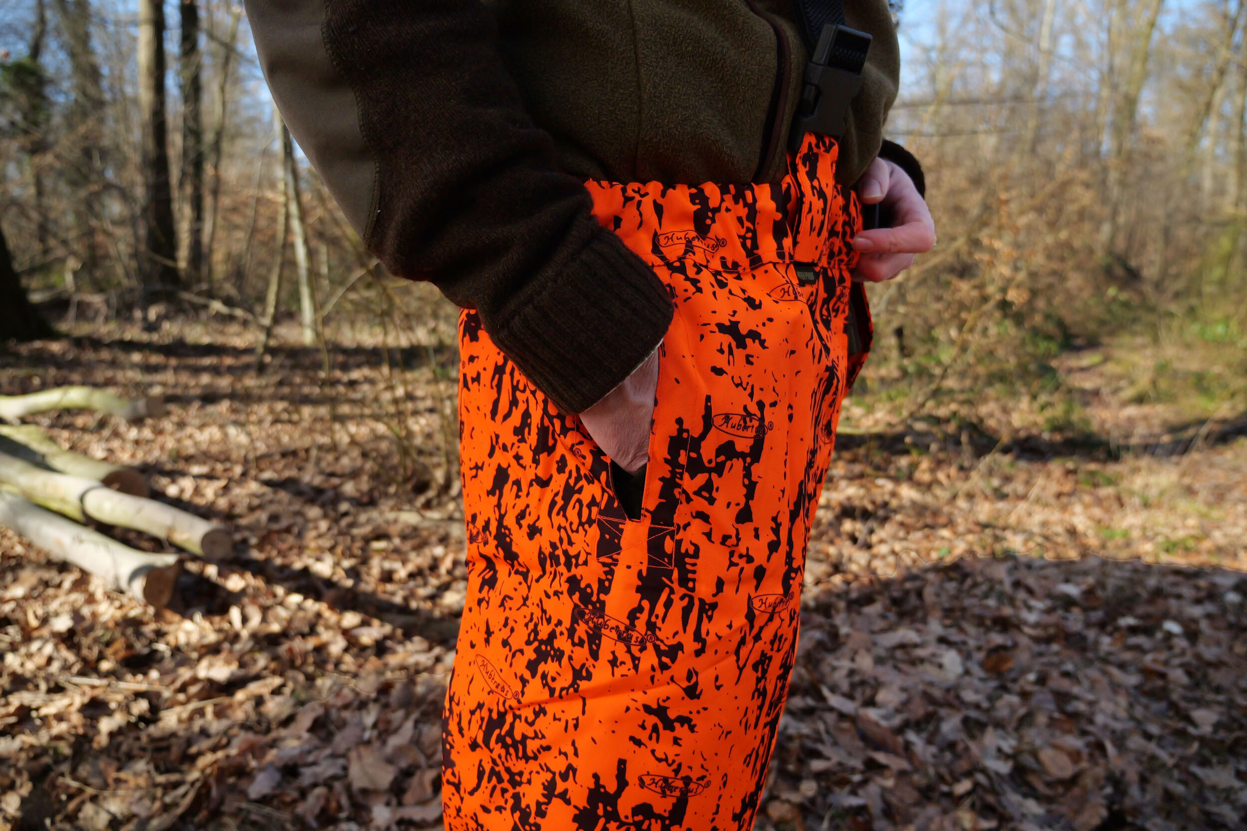 Hubertus Beinlinge Drückjagd (orange) Hubertus Beinlinge Drückjagd (orange)